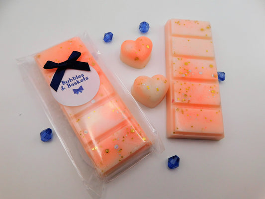 Marshmallow & White Peach Snap Bar