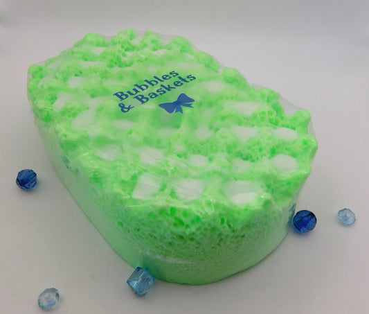 Green Apple Soap Sponge