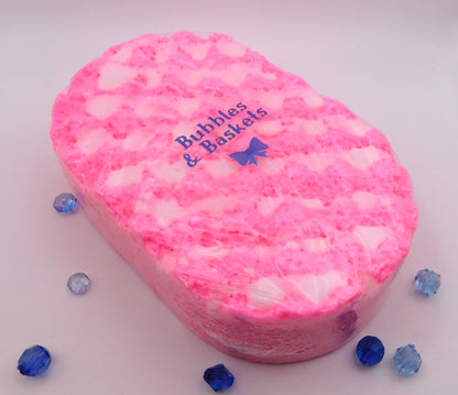 Raspberry Fizz Soap Sponge