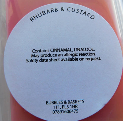 Rhubarb & Custard Snap Bar